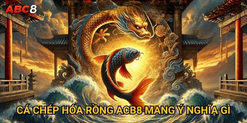 Cá Chép Hóa Rồng ACB8 mang ý nghĩa gì?